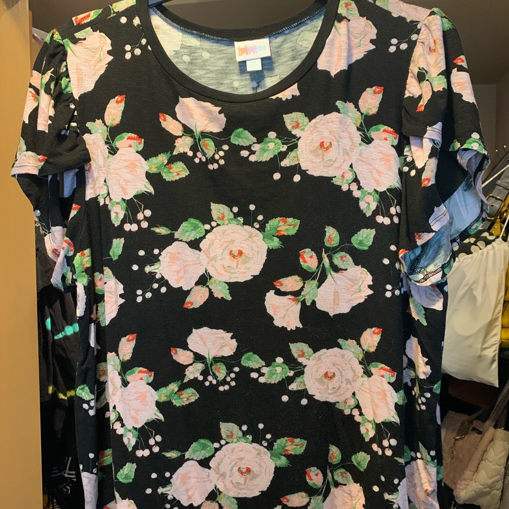 Lularoe OLIVE TEE 2XL EUC